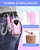 Electric Nail Drill Professional: Rechargeable Nail File with Bits for Acrylic Gel Nails, Professional Nail Drill Manicure Pedicure Polishing Shape Tools for Home Salon