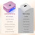Lavinda 54W UV LED Nail Lamp – Plug-in Gel Nail Light with LCD Display, 4 Timers, Auto Sensor, Dual Wavelength, Nail Dryer for Home & Salon Pink