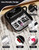 OOAMBB Collapsible Foot Spa with Heat, Bubble and Temp Control, Remote, Foot Bath Massager with XL Touch Screen and Massage Rollers, Foot Soaking Tub, Pedicure Foot spa for Stress Relief (Black)