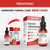 Treatonic Ingrown Toenail Treatment Drops - Ingrown Toenail Softener and Reliever Kit for Easy Trimming with Silicone Gel Toe Caps - 2 Pack