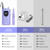 Lavinda Professional Nail Drill 35000 RPM, Cordless Electric Nail File Efile for Acrylic and Gel Nails, Manicure Pedicure Polishing Tool for Salon and Home Use (Purple)
