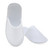 Juvale Disposable Slippers for Guests - Individually Wrapped Spa & Hotel Slippers - Slip-Resistant Shoes - Travel-Friendly Disposable Shoes - Medium (Men’s US 10/Women’s US 11) White - Pack of 24