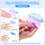 Beetles Gooseneck UV Nail Lamp - Meowgic BluePurr Mini LED Nail Light with 3 Timer and Countdown Display Flash Cure Lamp for Gel Polish Nails Glue Builder Gel Smart Sensor Cordless Nails Dryer