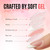 Bioday Press On Nails short Square Fake Nails Impress Soft Gel Pearl White Salon Quality Nails in 15 Sizes 30 Nail Kit wth False Nail Glue Strong for Women