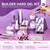 SAVILAND Builder Gel Nail Kit with Nail Drill - 3 Pcs Hard Gels for Nails(VE&VB5&Kerain) Clear Pink Nudes Builder Gel with Lamp Brush Nails Strengthener Gels for Extension Shaping DIY at Home Salon
