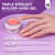 SAVILAND Builder Gel Nail Kit with Nail Drill - 3 Pcs Hard Gels for Nails(VE&VB5&Kerain) Clear Pink Nudes Builder Gel with Lamp Brush Nails Strengthener Gels for Extension Shaping DIY at Home Salon