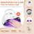 Gel Nail Polish Kit with Nail Lamp, Gel Nail Kit 55 Colors with Base Matte&Glossy Top Coat Soak Off Nails Supplies Manicure Set