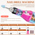 Gel Nail Polish Kit with Nail Lamp, Gel Nail Kit 55 Colors with Base Matte&Glossy Top Coat Soak Off Nails Supplies Manicure Set