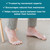 Gait Happens Toe Spacers – Realign, Rebalance & Restore Natural Foot Shape & Alignment - For Bunions, Hammer Toes, Plantar Fasciitis, Better Balance (Large)