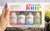 Gelish Fantastic Four Essentials Kit Gel Nail Polish, Long-Lasting, 15 mL