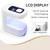 MIZHSE Solid Builder Nail Gel Kit with Nail Drill, Clear White 3D Sculpting Gel for NailS Art with U V Lamp Brush for Nails Extension Home Salon DIY Manicure