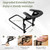 Cxgros Massage Headrest for Bed, Adjustable Massage Face Cradle at Home, Portable Massage Table Kit for Sleeping Mattress, Face Down Pillow After Eye Surgery (Pink Basic Set)