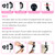 Opini 26”-28”Mannequin Head 80% Real Hair Manikin Head Cosmetology Doll Head for Styling Mannequin Head Human Hair (#4 Dark Brown)