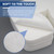 1000 Count Disposable Face Cradle Covers, Medical-Grade, Ultra Soft, Luxurious, Non-Sticking Massage Face Covers, Headrest Covers for Massage Tables & Massage Chairs