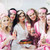Irenare Bridesmaid Proposal Gifts Set Robes Makeup Bag Cup Cards Hair Tie Bracelet Diamond Pen Bridesmaid Gift Box(Pink,24 Pcs)