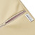 Saloniture Jumbo Half Round Massage Table Bolster Under-Knee Pillow Pad - 26 x 9 x 4.5 Inch - Cream