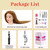 Mannequin Head with 80% Real Human Hair with Tripod Stand - 28" Cosmetology Manikin Doll Head for Hair Styling, Hairdressing Training Head for Braiding Practice Suitable for Hair Extensions