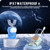 RexCodar Ultrasonic Kid's U-Shaped Electric Toothbrush, IPX7 Waterproof, Five Cleaning Modes, Cartoon Astronaut, 60S Smart Reminder (2-6 Age (Green))