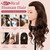 Neverland Beauty & Health 28Inch 60% Real Hair Mannequin Head,Doll Head for Hair Styling Braiding Curling,Cosmetology Mannequin Head with Hair with Table Clamp Hair Styling Set(Dark Brown)