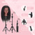 Mannequin Head with Human Hair 16'' Cosmetology Manikin Doll Head with 100% Real Human Hair for Braiding Hairdresser Practice Styling with Tripod Set