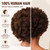 African Mannequin Head with 100% Human Hair Mannequin Head Curly Cosmetology Manican Mannequins Heads with Stand for Display Practice Braiding Styling Training Head Hair Styling