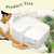 500 count Disposable Face Cradle Covers Non-Sticking Disposable Massage Headrest Covers Ultra Soft Medical-Grade SPA Face Rest Covers Headrest Covers for Massage Table Chairs 14.2" x 10.6" (500Pcs)