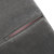 Saloniture Jumbo Round Massage Table Bolster Pillow Pad - 26 x 9 Inch - Gray Velour