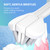 Well Before Kids U Shaped Electric Toothbrush with 5 Brush Heads, Ultrasonic, 5 Modes, IPX7 Waterproof Design (Spaceman, Blue Ages 2-7)