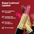 REVLON Super Lustrous Lipstick Gift Set, 5-Piece, Creamy Formula, Moisturized Feel, 755 Bare It All, 477 Black Cherry, 535 Rum Raisin, 805 Candied Rose, 810 Uncut Ruby