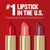REVLON Super Lustrous Lipstick Gift Set, 5-Piece, Creamy Formula, Moisturized Feel, 755 Bare It All, 477 Black Cherry, 535 Rum Raisin, 805 Candied Rose, 810 Uncut Ruby
