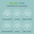 NOVEHA 180PCs Tea Tree Oil Eyelid & Lash Wipes With Hyaluronic Acid, Green Tea & Chamomile For Blepharitis & Itchy Eyes, Individually Wrapped Eyelash Wipes Natural Makeup Remover & Daily Cleanser