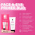 Elizabeth Mott Thank Me Later Face & Eye Primer Bundle – Pore Minimizer for Face, Smoothing and Soft Matte Finish Face Primer & Crease Prevention Eye Primer for Long-Wearing Makeup – 10g & 30g