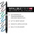 L'Oreal Paris Infallible Grip Mechanical Gel Eyeliner Pencil, Smudge-Resistant, Waterproof Eye Makeup with Up to 36HR Wear, Bright Nude, 0.01 Oz (Pack of 3)
