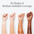 Saie Glowy Super Skin Tint Liquid Foundation - Weightless + Dewy Foundation with Lightweight Medium Coverage - Hydrating Face Makeup + Skin Care Serum Hybrid with Hyaluronic Acid - Shade 8 (1.01 oz)