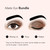 Thrive Causemetics Brilliant Eye Brightener Matte Classic Eyeshadow Stick Bundle, 3 Shades, Waterproof & Crease Proof Cream to Powder Long Lasting Formula, 3 Shadow Sticks & Confetti Makeup Bag