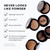 Saie SuperSuede Radiant Baked Bronzer Powder - Hydrating, Long-Lasting + Blurring Powder Bronzer for a Warm, Natural Glow - With Squalane + Jojoba - Talc-Free + Vegan Face Makeup - Napoli (0.28 oz)