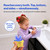 autobrush Kids Electric Toothbrush – Only ADA Accepted U-Shaped Toothbrush, Clinically Proven Up to 5.1X Better Cleaning, 30 Seconds, Full-Mouth 360 Coverage, LED Lights, Music, Ages 3-5, Hippo