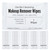 World Amenities - Makeup Remover Wipes - Alcohol Free - Vitamin E Face Wipes for Sensitive Skin Comfort - Individually Wrapped - Travel Friendly Facial Cleansing Wipes - 500 Count
