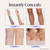 Westmore Beauty Body Coverage Perfector x Blend & Blur Body Brush Kabuki Brush - Waterproof Leg & Body Makeup - Tattoo Cover Up Makeup - 7 Oz Natural Radiance