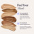 Westmore Beauty Body Coverage Perfector x Blend & Blur Body Brush Kabuki Brush - Waterproof Leg & Body Makeup - Tattoo Cover Up Makeup - 7 Oz Natural Radiance