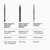 Clinique High Impact Easy Liquid Eyeliner | Waterproof, Long Lasting, Smudge Resistant + Safe For Sensitive Eyes, Black, 1 Count
