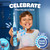 Oral-B iO Kids Rechargeable Electric Toothbrush, Stitch with 1 Brush Head - Automatic Pressure Sensor - 3 Cleaning Settings - 2 Min Music Timer - 28 Day Battery Life
