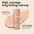 3PCS 4 in 1 Color Changing foundation Liquid with SPF 50 - Moisturizing Medium Full Coverage Concealer, Medium Spectrum Foundation Cream Moisturizing Nourishing,Waterproof & Sweatproof 1.41 FL.OZ*3