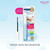 Heroine Make by KissMe Mascara Remover | Waterproof Makeup Remover Wand | Gentle Eye Makeup Solution for Sensitive Eyes | Travel Size for Waterproof Makeup | Made in Japan | 3 Pack