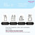 Heroine Make by KissMe Mascara Remover | Waterproof Makeup Remover Wand | Gentle Eye Makeup Solution for Sensitive Eyes | Travel Size for Waterproof Makeup | Made in Japan | 3 Pack