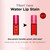 Clarins Water Lip Stain | Buildable Matte Finish | Kiss Proof, Transfer-Proof, Lightweight and Long Lasting | Contains Hyaluronic Acid | 0.2 Fluid Ounces, 01 Rose Water