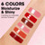 AZEN 120 Pack Lip Gloss Bulk Set, Shimmery Lip Gloss for Women and Girls With Rich Varied Colors, Mothers Day Gifts for Women