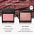 Laura Mercier Blush Color Infusion Duo, Matte & Luminous Powder Blush, Talc‑Free, 16HR Wear, Buildable Natural Finish, Paloma - Rosy Mauve