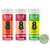 8Greens Supergreens Tablets | Super Greens Powder Superfood Tablet, Metabolism Immunity & Focus, Daily Greens Effervescent Tablets, Organic: Aloe Vera, Spirulina, Chlorella, Variety, 30 Servings