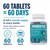 Balance ONE Time Release Probiotic – 15 Billion CFU – 12 Strains Including L. Plantarum – 15x More Survival Than Capsules – Bloating & Gas Relief – Gut & Digestive Health for Women & Men – 60 Tablets